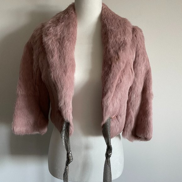 Vintage Development Phillip Lim Rabbit Fur Coat - Picture 3 of 13